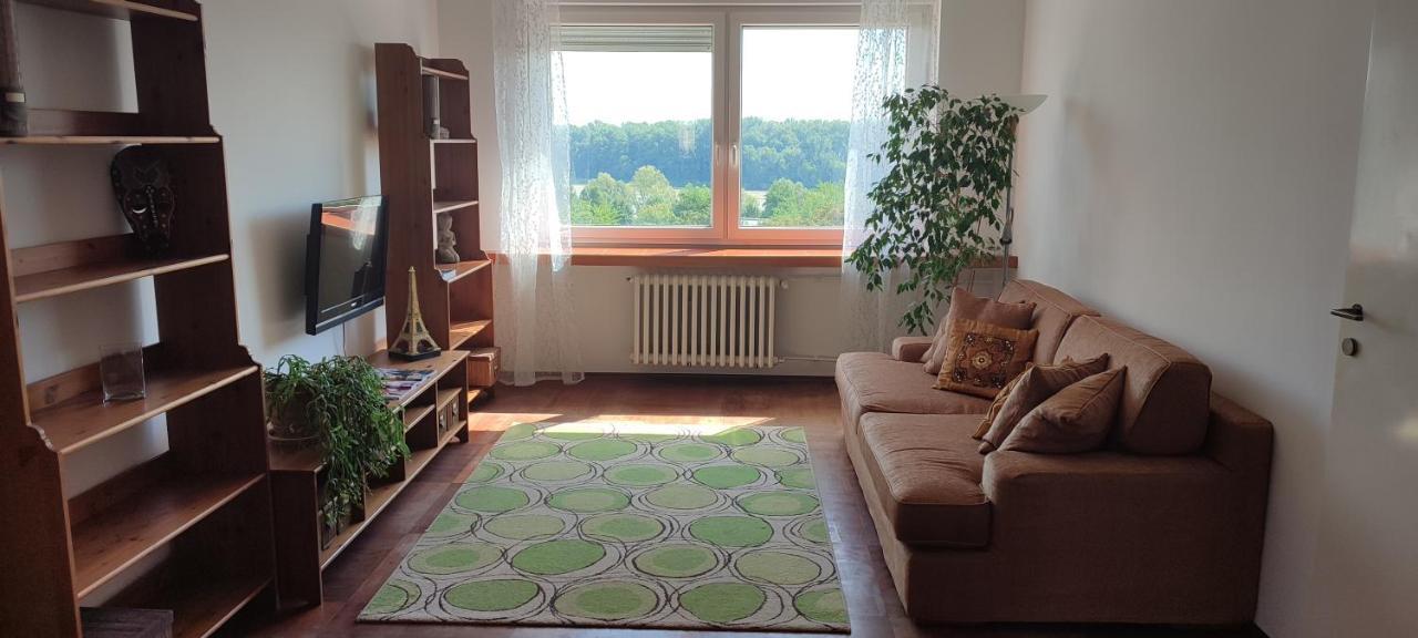 Danube Riverside Apartment With Quite Workplace Братислава Екстер'єр фото